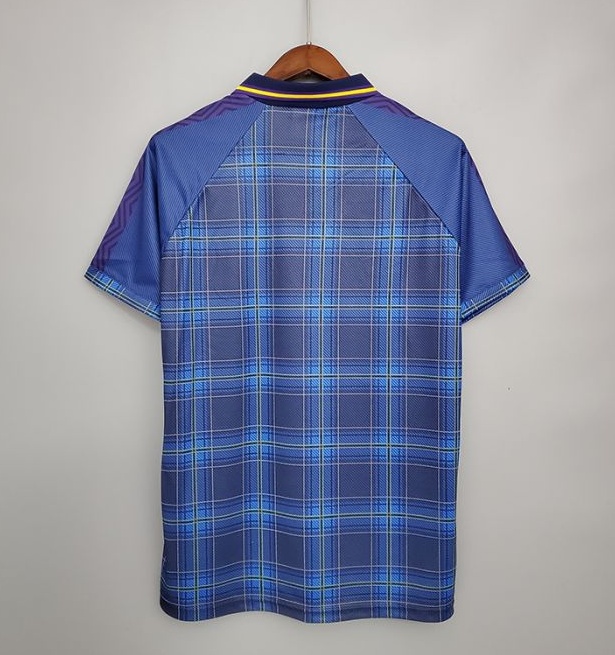 Retro Scotland 1994/96 home version short sleeve training suit