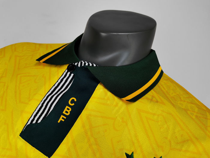 91/93 Brazil home Soccer Jersey