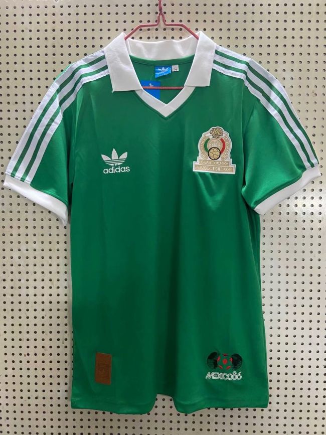 1986 Mexico HOME SOCCER JERSEY