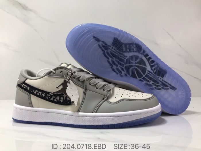 Dior x Air Jordan 1 low shoes