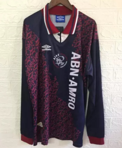 1994-1995 Ajax Away L/S Retro Jersey