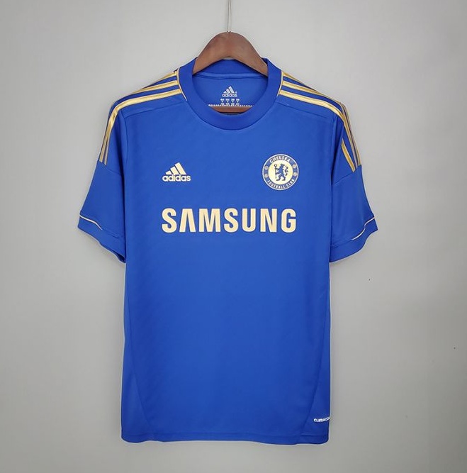 12-13 Adult Chelsea home blue retro soccer jersey football shirt