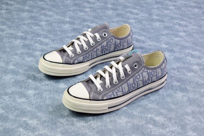 Dior x Converse 1970s low top canvas shoes