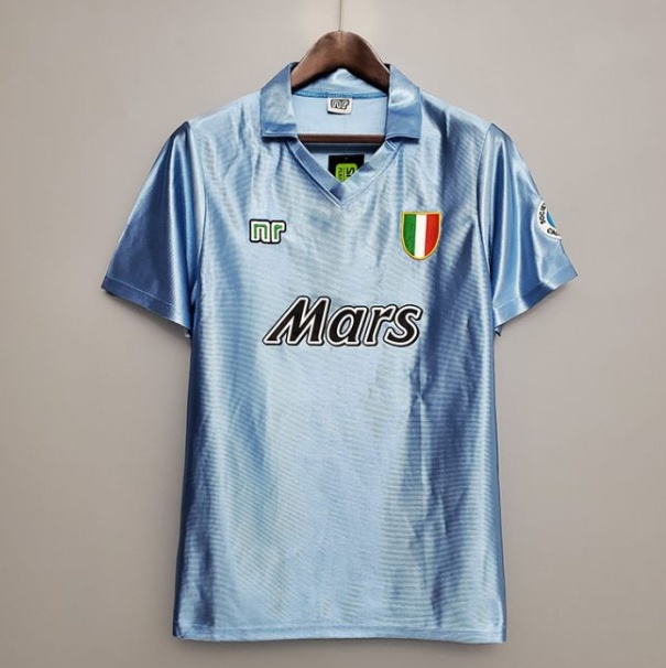 Retro Naples 90/91 home sleeve training suit