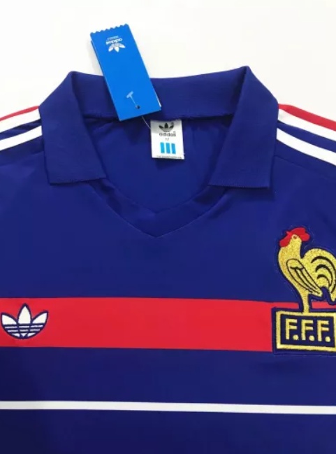 1984 France home retro jersey