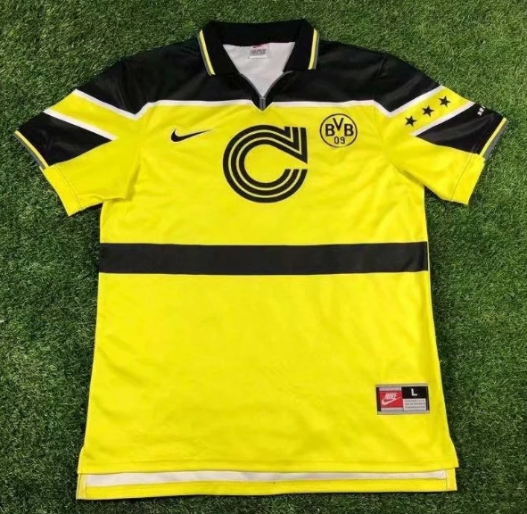 96 / 97 Borussia Dortmund Soccer Jersey
