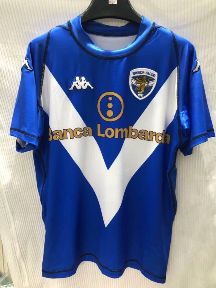 2003/2004  Brescia Calcio HOME SOCCER JERSEY