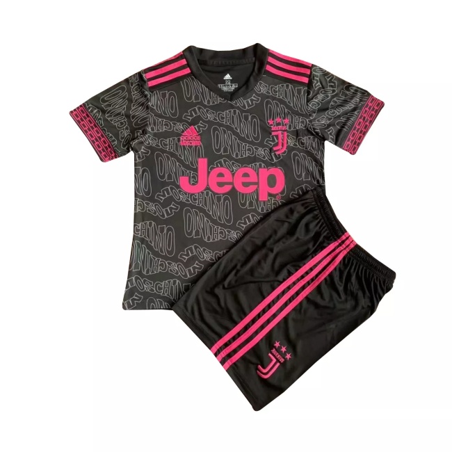 Kids Juventus x Mochino Black Jersey 2021/22