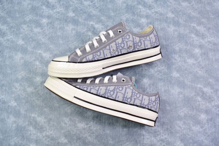 Dior x Converse 1970s low top canvas shoes