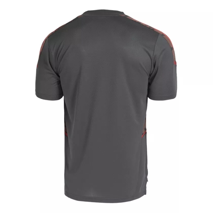 Mens Flamengo Short Training Jersey Grey 2021/22