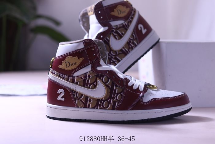 Dior x Air Jordan 1 high og 35th Anniversary Limited Co branded shoes