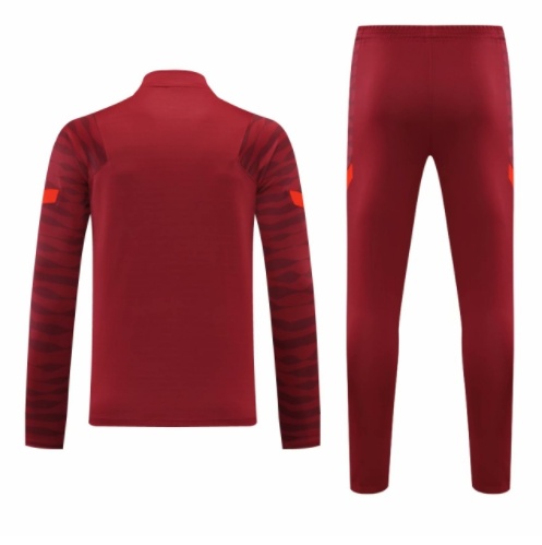 2021-2022 Liverpool red half pull jacket training suit