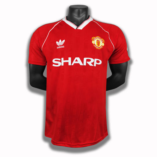 1988 Manchester United HOME SOCCER JERSEY