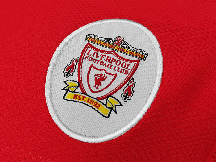 1998 Liverpool home long sleeve Soccer Jersey