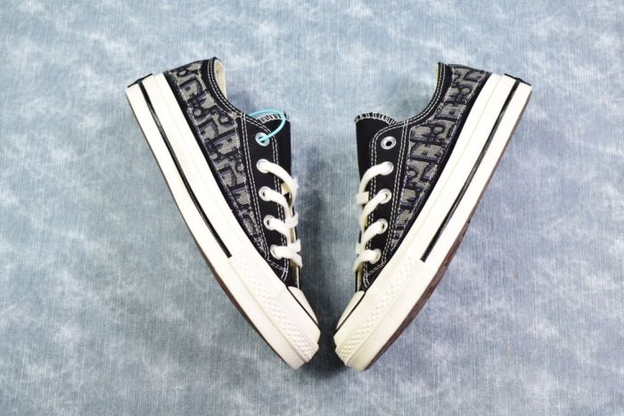 Dior x Converse 1970s canvas shoes