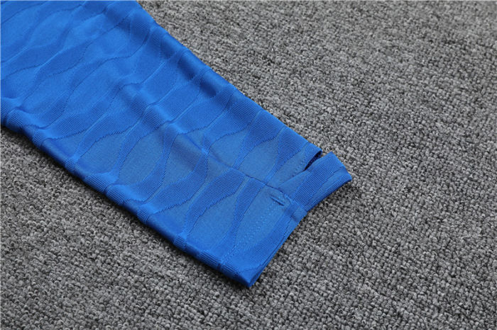 2021-2022 Tottenham Hotspur blue half pull training suit plus pants