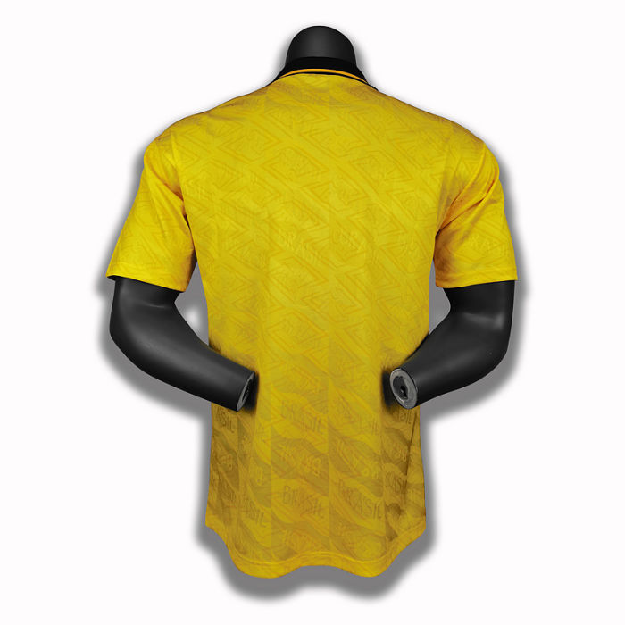 91/93 Brazil home Soccer Jersey
