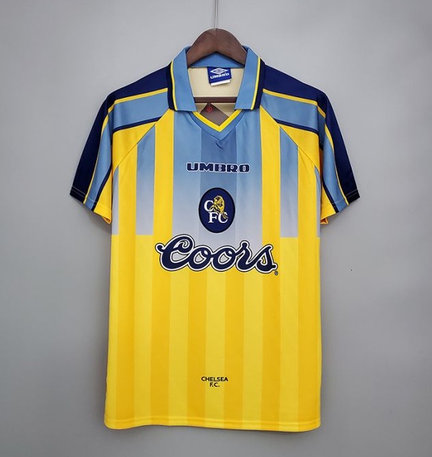 Retro 95/97 Chelsea away version short sleeve training suit