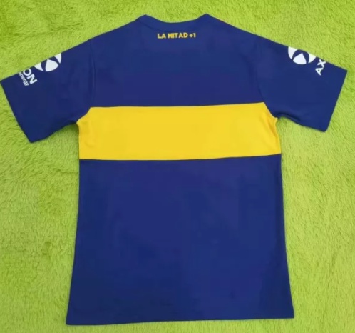 Boca juniors home jersey soccer match men's first sportswear football shirt 2021-2022