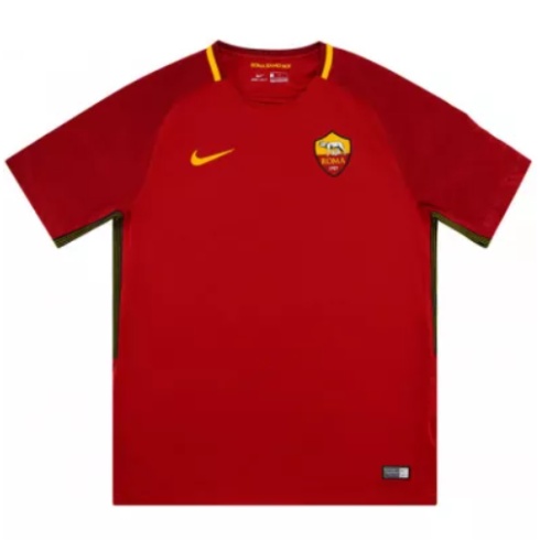 2017-2018 Roma home retro jersey