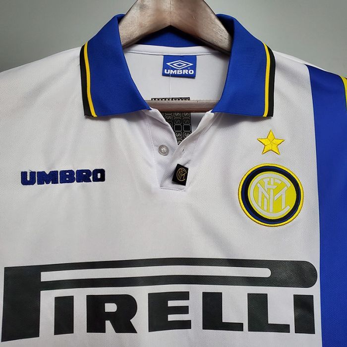 Retro Inter Milan 97/98 away short sleeve training suit