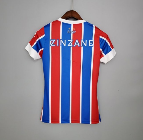 2021 Bahia women away short sleeve training suit