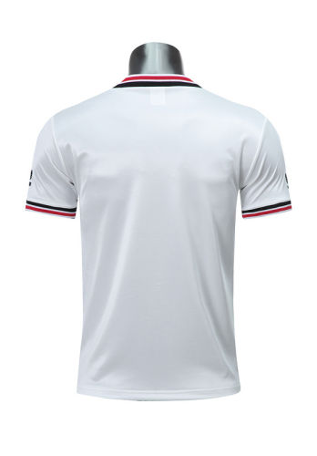 1985 Manchester United white soccer jersey
