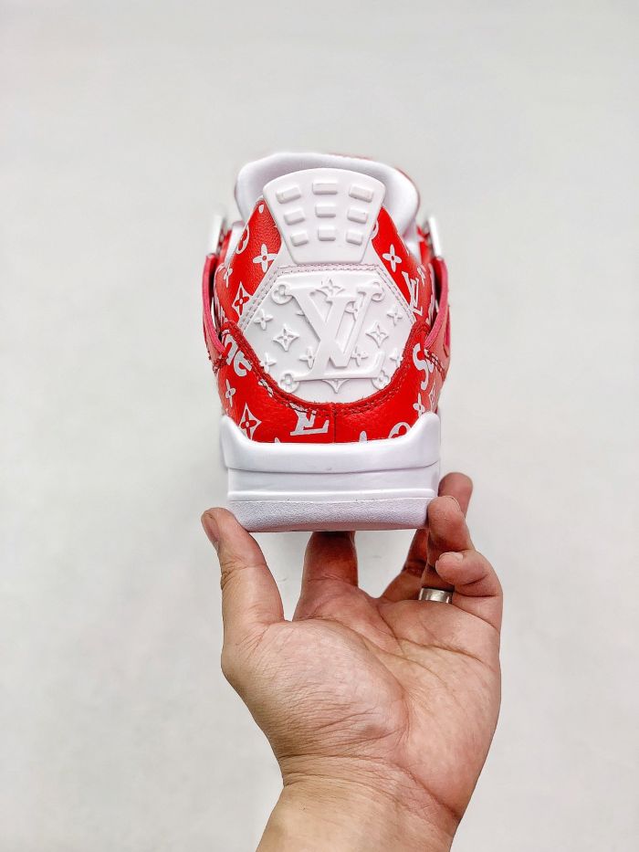 Air Jordan 4 x Louis vuitton x supreme