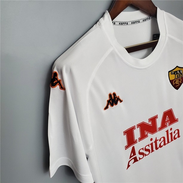 2000-2001 Roma Away Retro Jersey