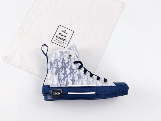 Dior B23 Oblique High Top Sneakers