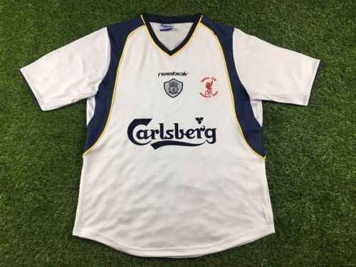 2001 Liverpool away Soccer Jersey