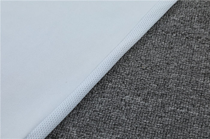 2021-2022 Bayern Kids light gray semi-pull training suit and pants