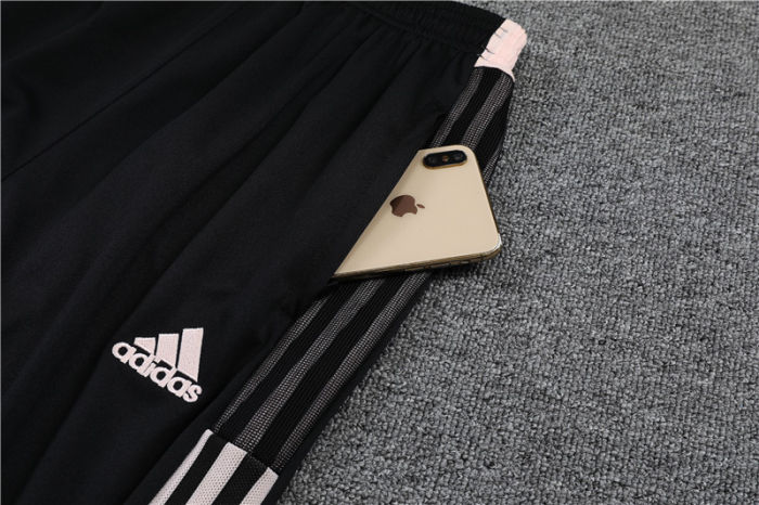 2021-2022 Juventus pink half pull training suit plus pants