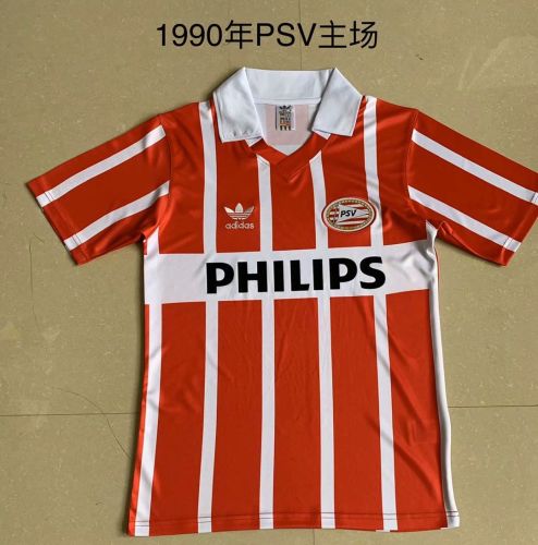 1990 PVS red and white soccer uniform