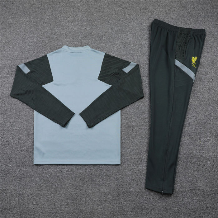 2021-2022 Liverpool Grey Half Pull Training Suit and Pants