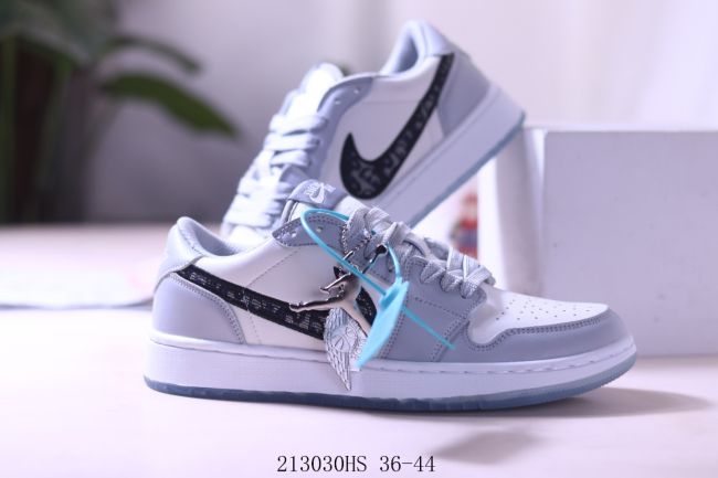Dior x Air Jordan 1 high og aj1 casual sports basketball shoe