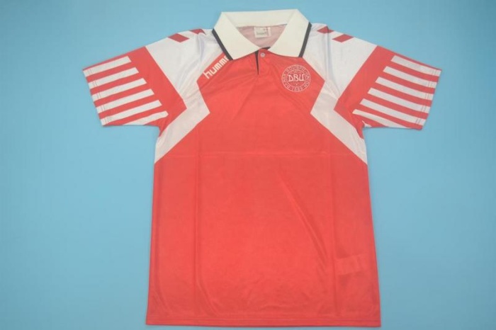1992 Denmark European Cup Soccer Jersey