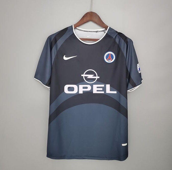 Retro PSG 01/02 third away short sleeve training suit