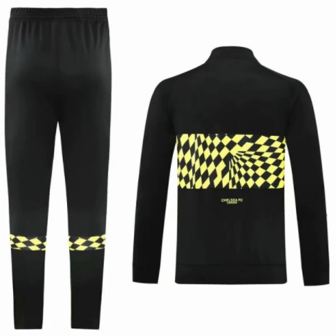 2021-2022 Chelsea black jacket training suit