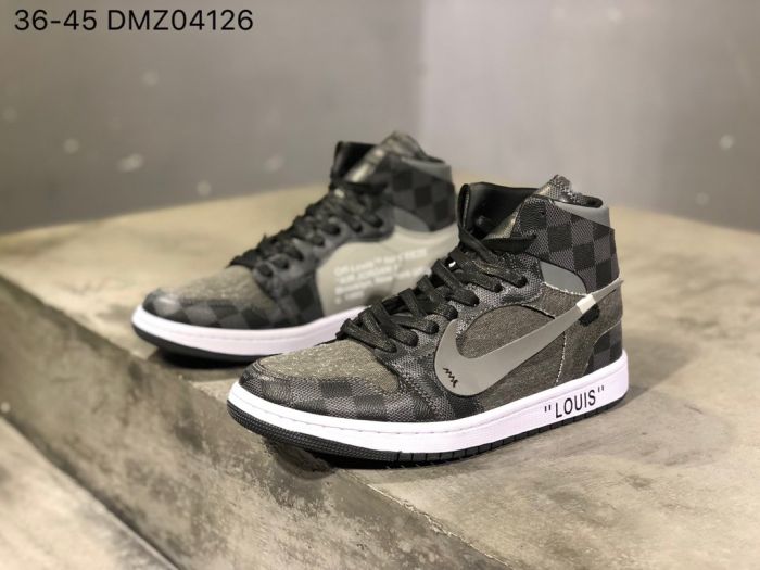 Nike Air Jordan aj1 x Louis Vuitton x off white ow!