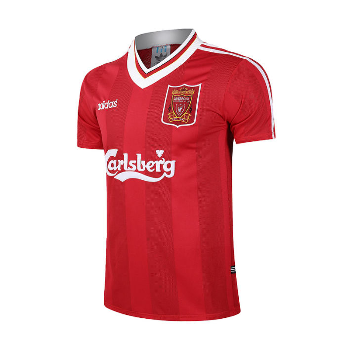 1995 / 1996 Liverpool home Soccer Jersey