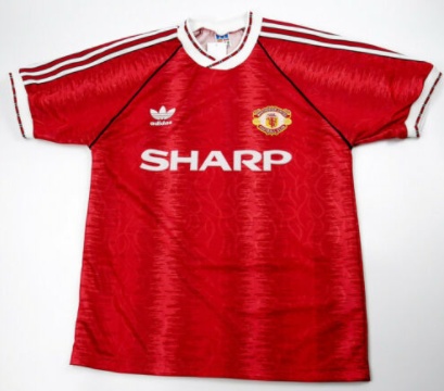 1990/1992 Manchester United HOME SOCCER JERSEY