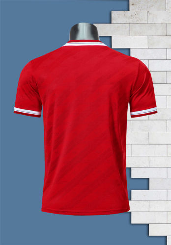 1986 Manchester United HOME SOCCER JERSEY