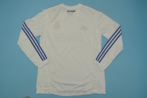 2010 / 2011 Real Madrid home long sleeve Soccer Jersey