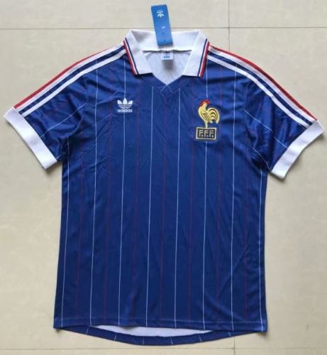 1982  France  Soccer Jersey