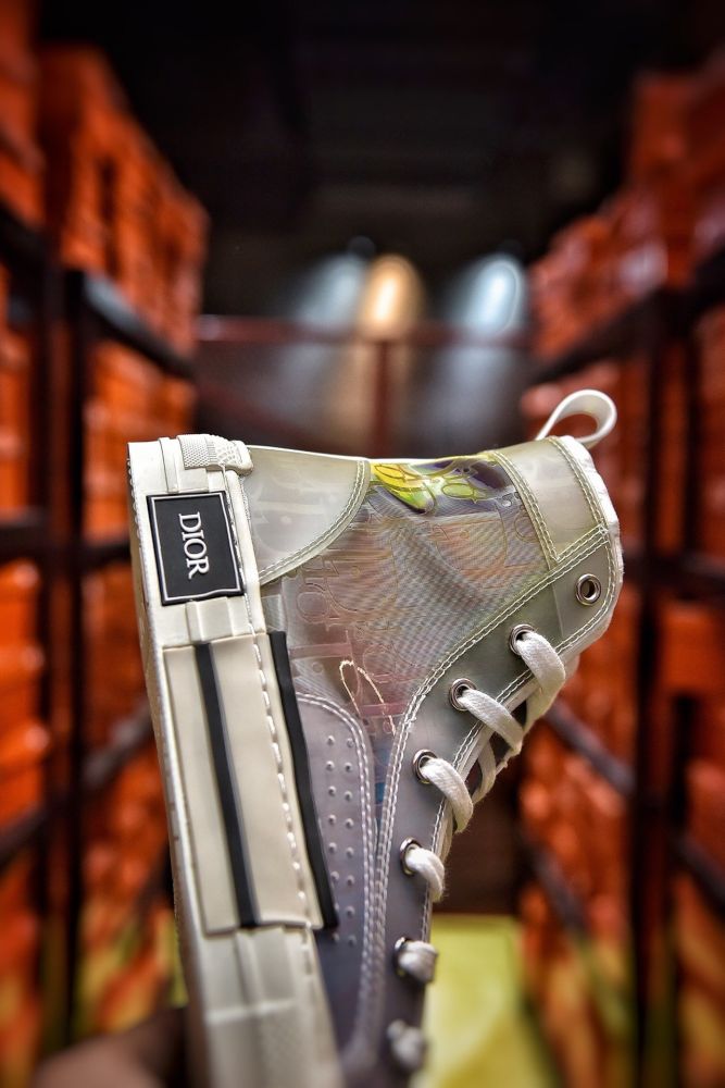 Dior B23 Oblique High Top Sneakers