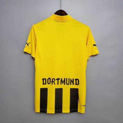 Retro Dortmund 12/13 home short sleeve training suit