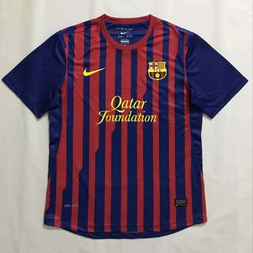 11-12 Barcelona Home Retro Shirt Jersey