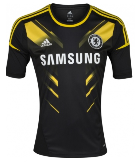 Retro 2012-2013 Chelsea Third  short sleeve training suit