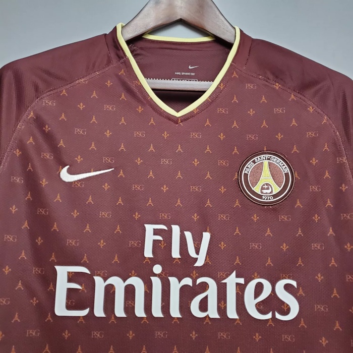 Retro 06/07 PSG Away Red KIT